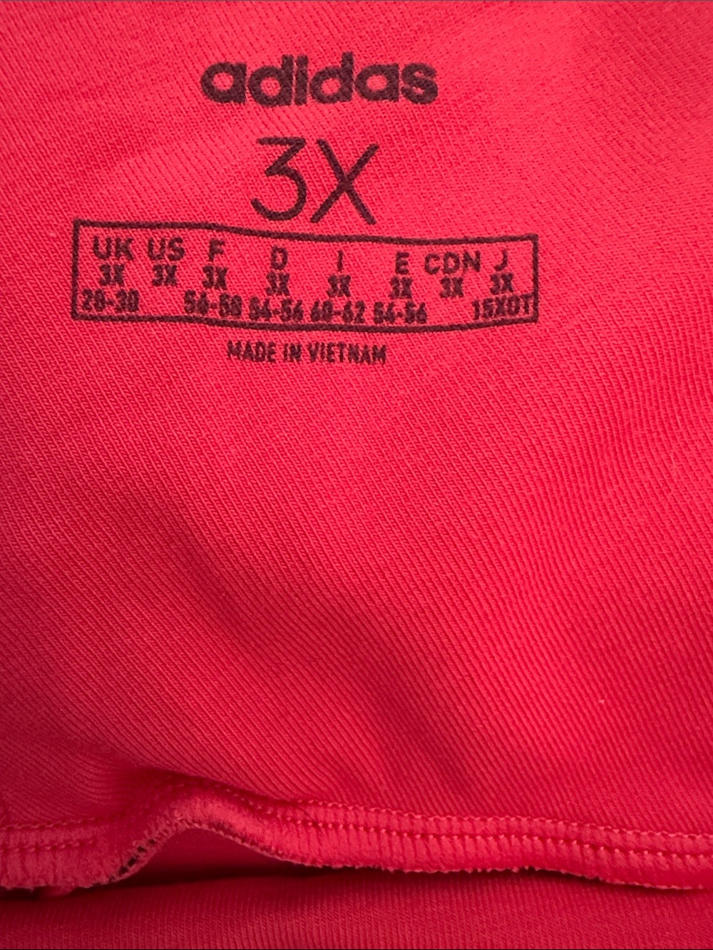 adidas Women’s Hot Pink Track Jacket and Leggings Set 3XL - Picture 3 of 3